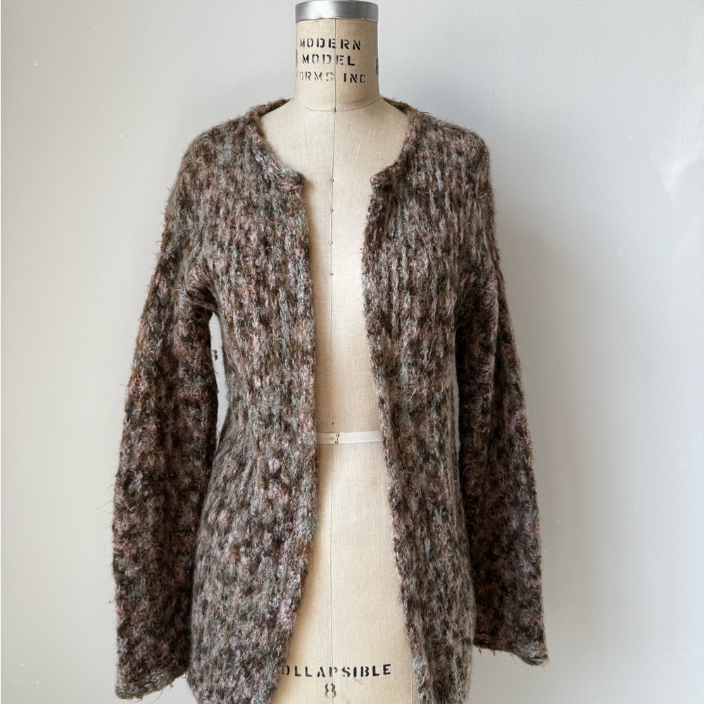 Vintage Fabio Di Firenze Wool Mohair Cardigan S/M